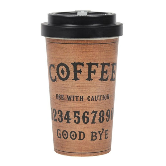 Classic Talking Board Bamboo Eco Travel Mug - ScentiMelti  Classic Talking Board Bamboo Eco Travel Mug