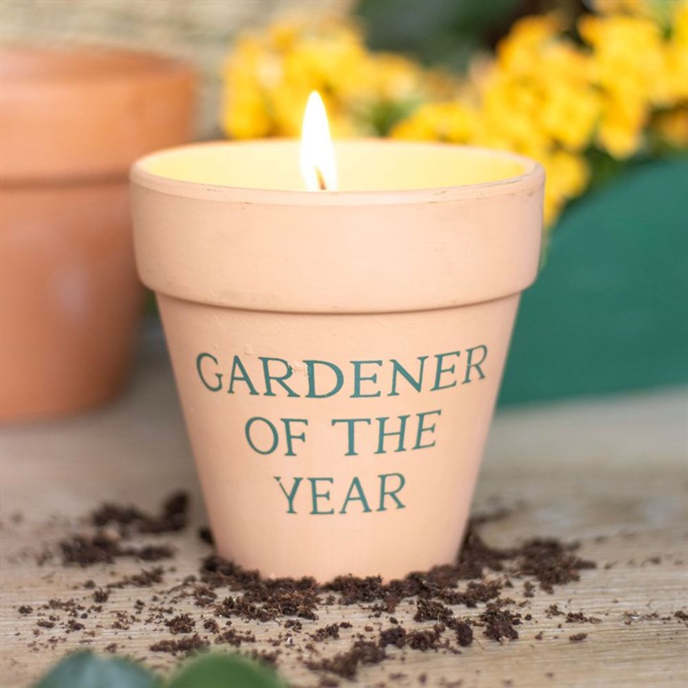 Gardener of the Year Citronella Candle - ScentiMelti  Gardener of the Year Citronella Candle