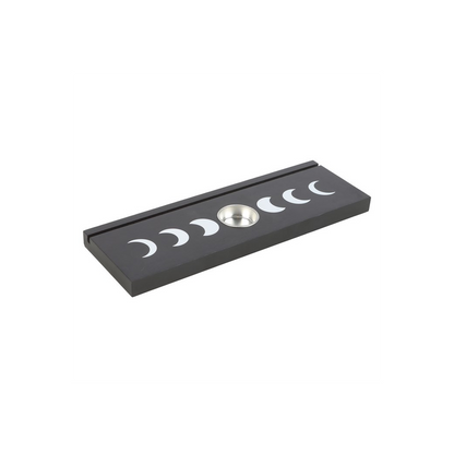 Black Moon Phase Tarot Card Stand Tealight Holder - ScentiMelti Home Fragrance, Beauty & Gifts UK