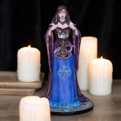 Crystal Ball Figurine by Anne Stokes - ScentiMelti Home Fragrance, Beauty & Gifts UK