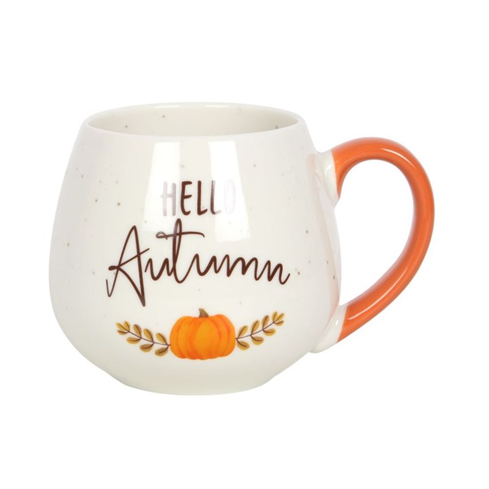 Hello Autumn Rounded Mug - ScentiMelti  Hello Autumn Rounded Mug