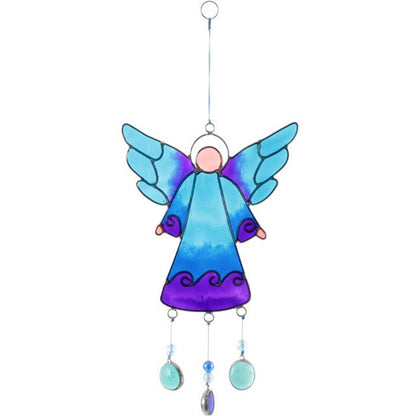 27cm Blue Angel Suncatcher - ScentiMelti  27cm Blue Angel Suncatcher