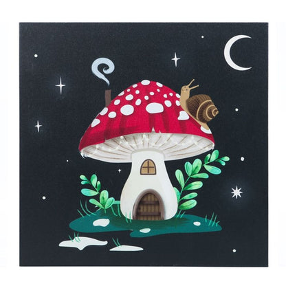 Gnome Sweet Gnome Light Up Canvas Plaque - ScentiMelti  Gnome Sweet Gnome Light Up Canvas Plaque