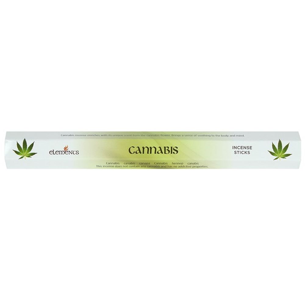 Set of 6 Packets of Elements Cannabis Incense Sticks - ScentiMelti  Set of 6 Packets of Elements Cannabis Incense Sticks