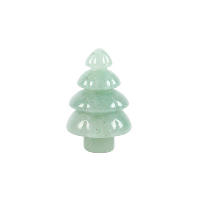 Green Aventurine Crystal Christmas Tree in a Bag - ScentiMelti  Green Aventurine Crystal Christmas Tree in a Bag