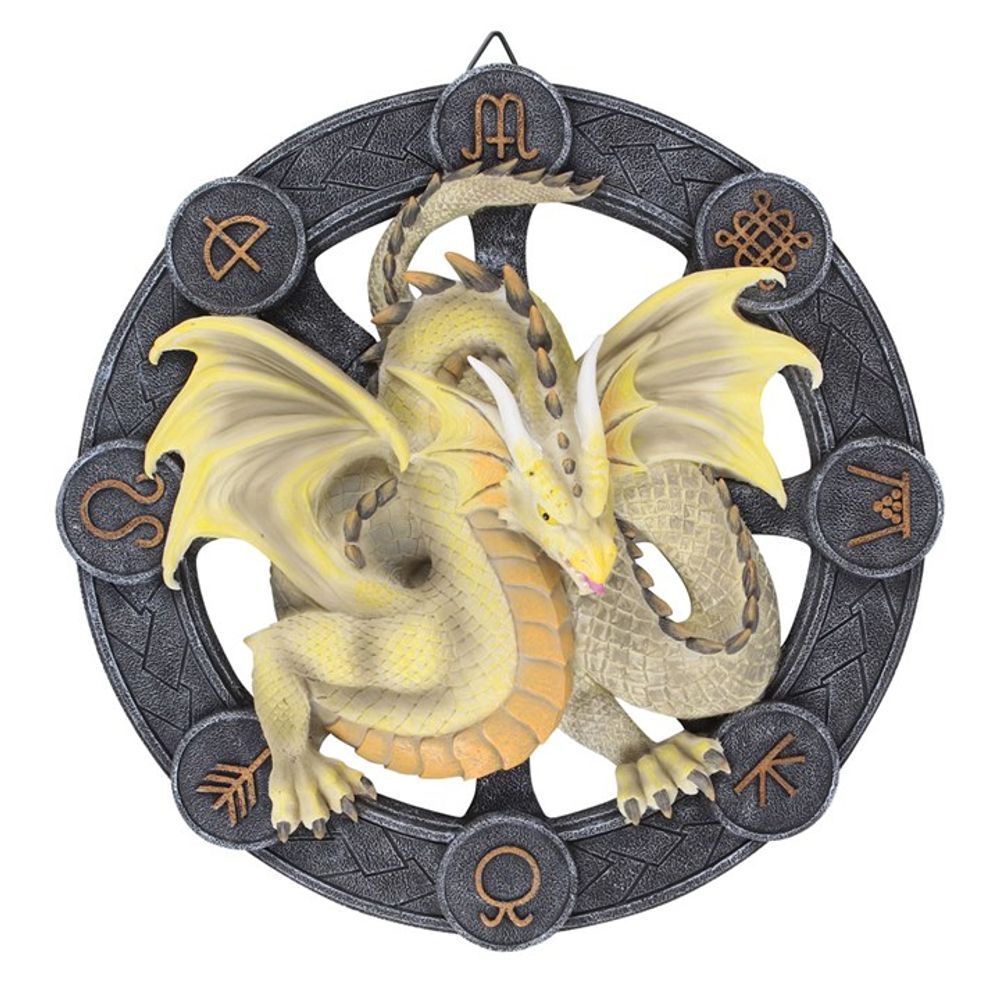 Mabon Dragon Resin Wall Plaque by Anne Stokes - ScentiMelti  Mabon Dragon Resin Wall Plaque by Anne Stokes