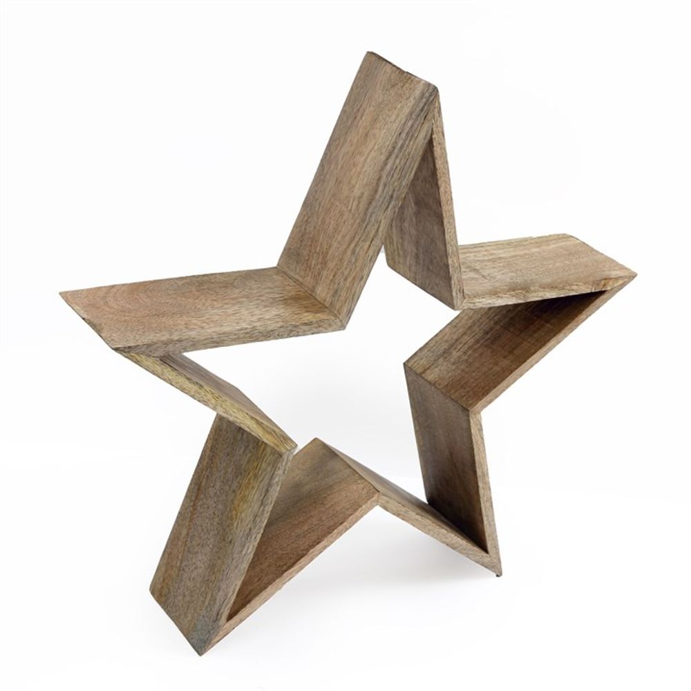 Wooden Star Decoration - ScentiMelti Home Fragrance, Beauty & Gifts UK