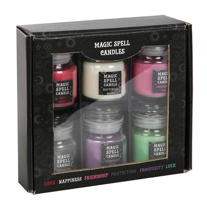 Magic Spell Candle Jar Gift Set - ScentiMelti  Magic Spell Candle Jar Gift Set