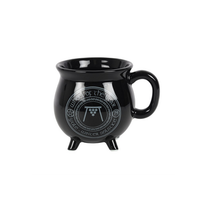 Yule Colour Changing Cauldron Mug by Anne Stokes - ScentiMelti Home Fragrance, Beauty & Gifts UK