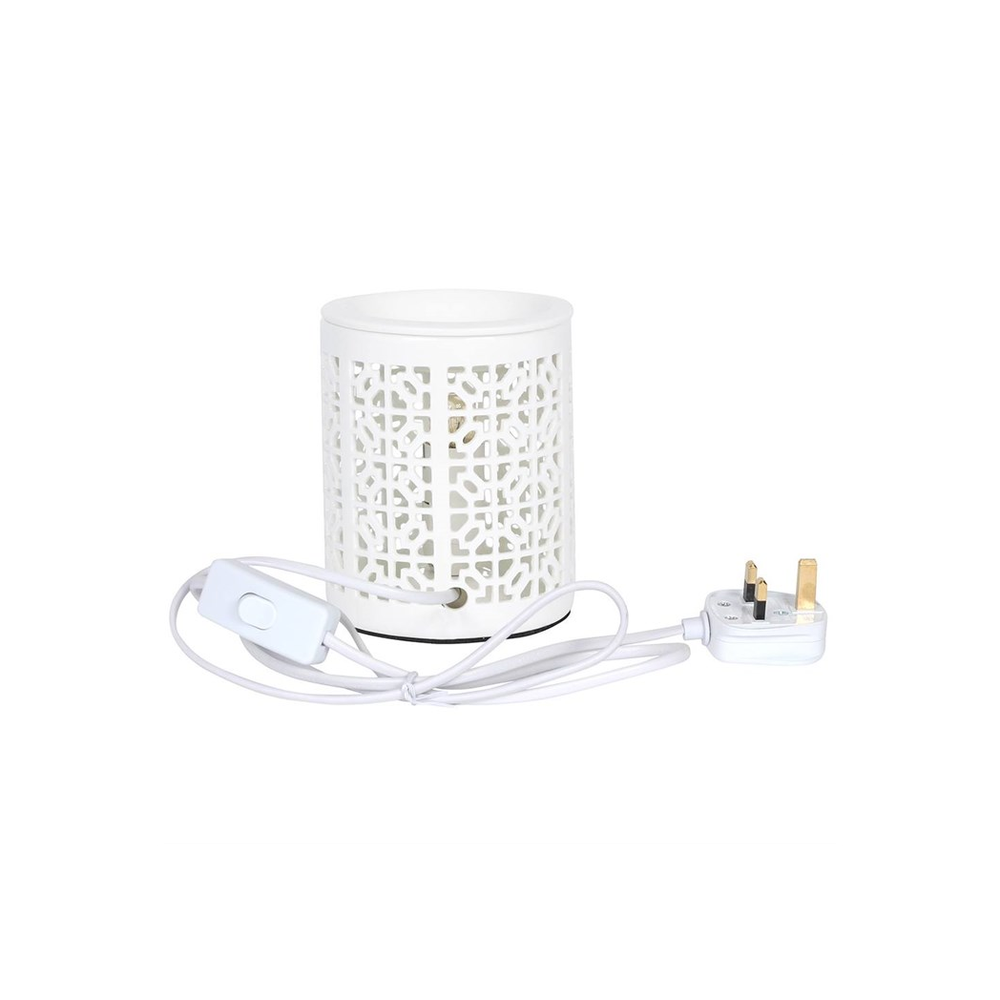 Imperial Trellis Electric Oil Burner - ScentiMelti  Imperial Trellis Electric Oil Burner