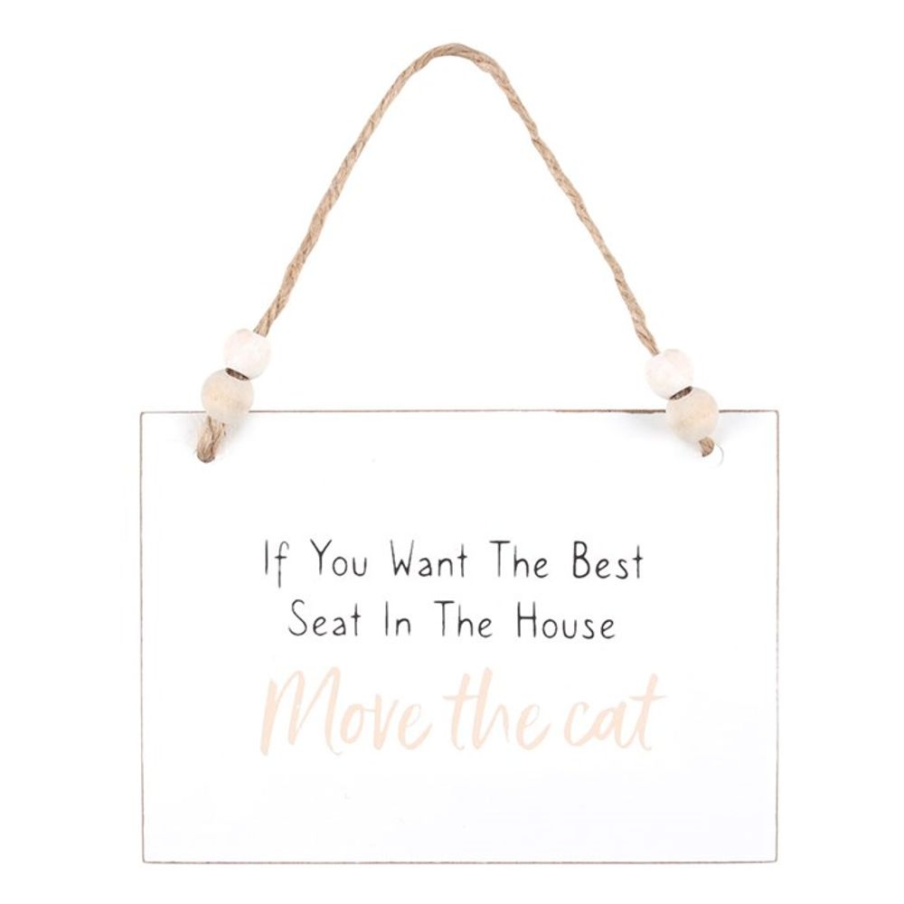 Move The Cat Hanging Sign - ScentiMelti  Move The Cat Hanging Sign