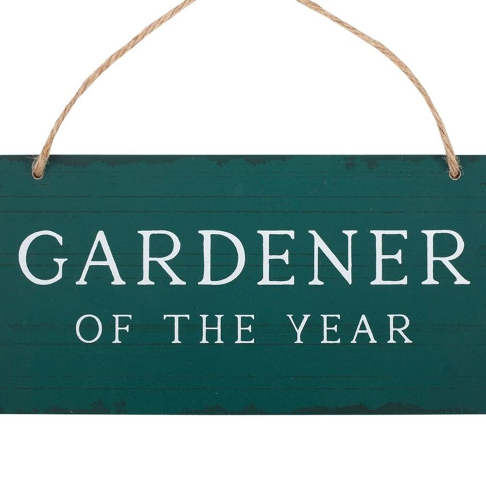 Gardener of the Year Hanging Sign - ScentiMelti  Gardener of the Year Hanging Sign