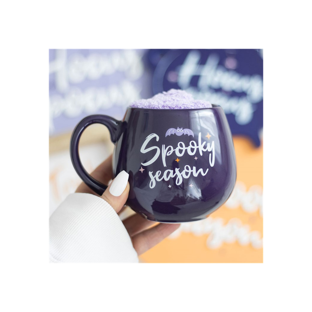 Spooky Season Mug and Socks Set - ScentiMelti  Spooky Season Mug and Socks Set