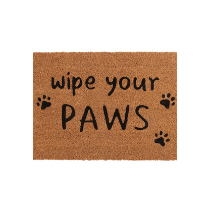 Natural Wipe Your Paws Door Mat - ScentiMelti  Natural Wipe Your Paws Door Mat