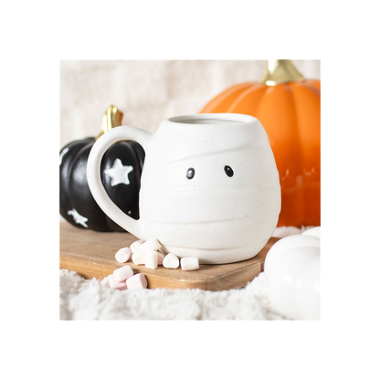 Mummy Shaped Rounded Mug - ScentiMelti  Mummy Shaped Rounded Mug