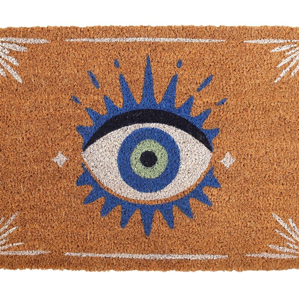 Natural All Seeing Eye Doormat - ScentiMelti Home Fragrance, Beauty & Gifts UK