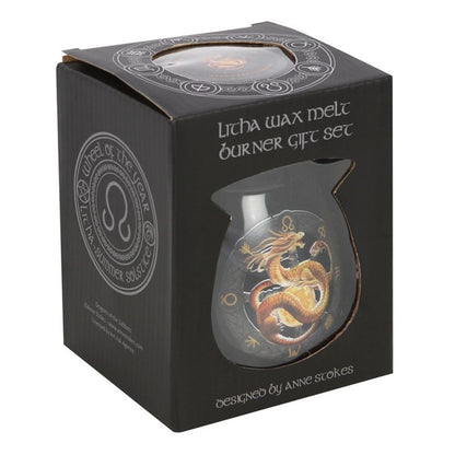 Litha Wax Melt Burner Gift Set by Anne Stokes - ScentiMelti  Litha Wax Melt Burner Gift Set by Anne Stokes