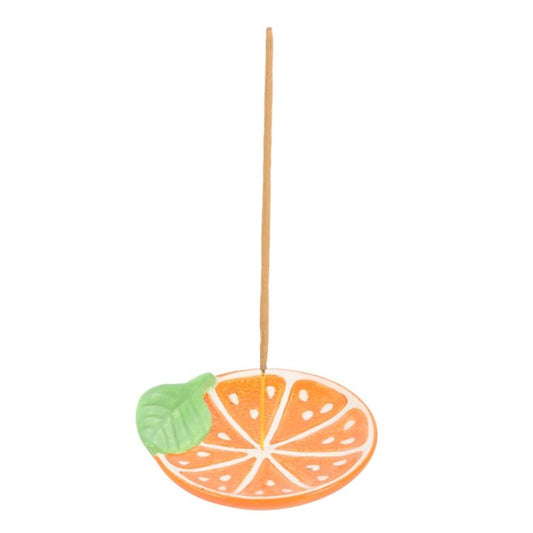 Orange Slice Incense Stick Holder