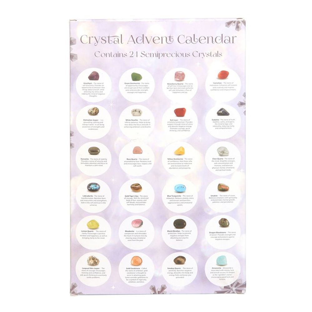 Gemstone Crystal Advent Calendar - ScentiMelti  Gemstone Crystal Advent Calendar