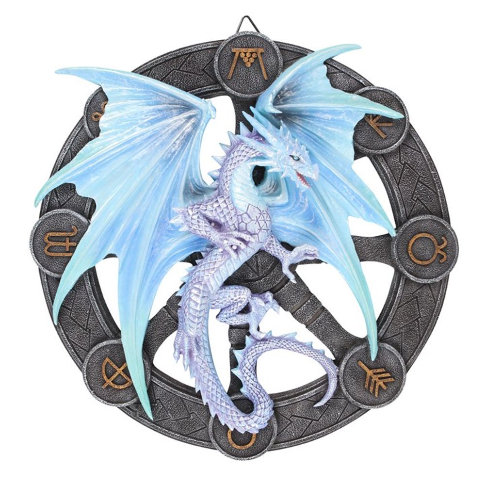 Yule Dragon Resin Wall Plaque by Anne Stokes - ScentiMelti  Yule Dragon Resin Wall Plaque by Anne Stokes