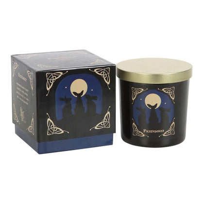 'Moon Gazing Hares' Friendship Candle by Lisa Parker - ScentiMelti  'Moon Gazing Hares' Friendship Candle by Lisa Parker