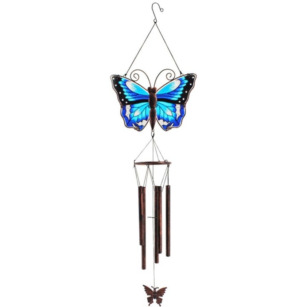 Blue Butterfly Windchime - ScentiMelti  Blue Butterfly Windchime