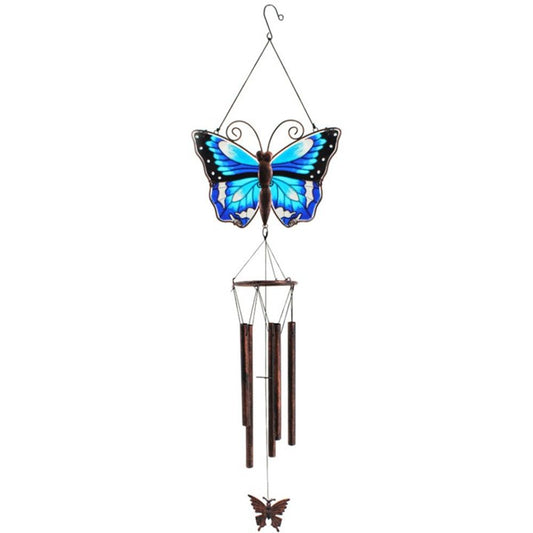 Blue Butterfly Windchime - ScentiMelti  Blue Butterfly Windchime