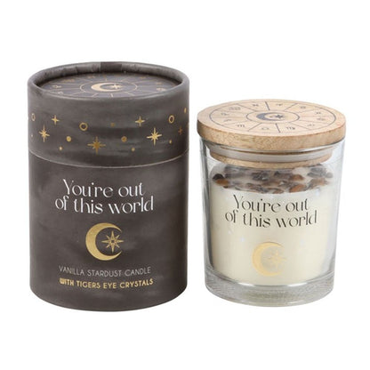 Vanilla Stardust Crystal Chip Candle - ScentiMelti  Vanilla Stardust Crystal Chip Candle