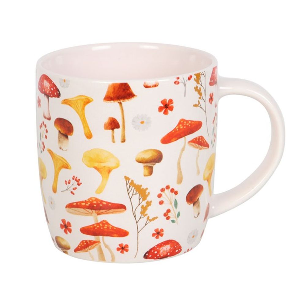 All Over Mushroom Print Mug - ScentiMelti  All Over Mushroom Print Mug