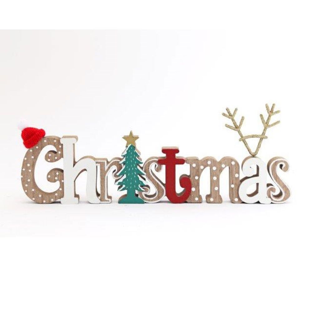 Christmas Word Ornament - ScentiMelti Home Fragrance, Beauty & Gifts UK