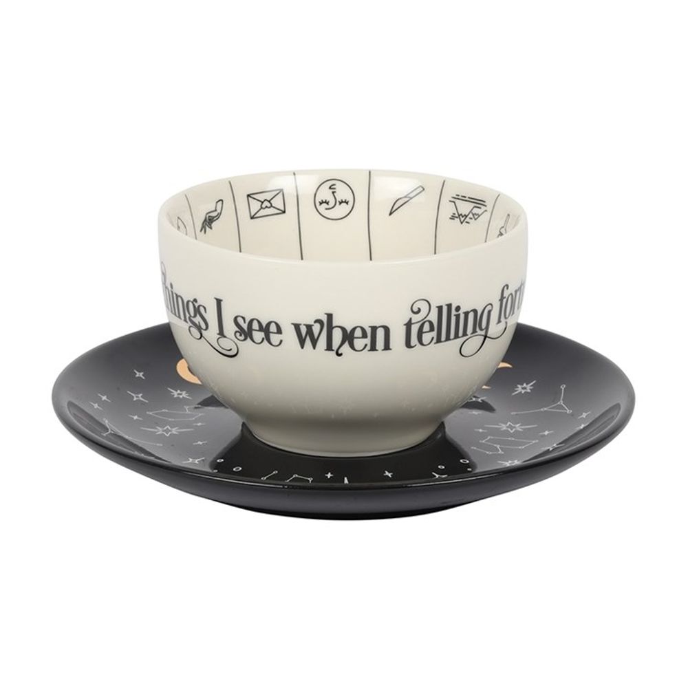 Fortune Telling Ceramic Teacup - ScentiMelti  Fortune Telling Ceramic Teacup