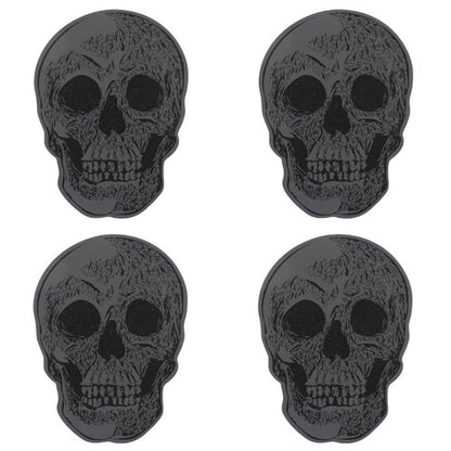 Set Of 4 Skull Coasters - ScentiMelti  Set Of 4 Skull Coasters