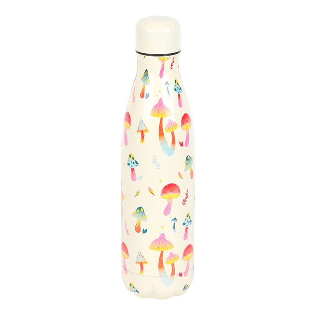 Funky Fungi Mushroom Print Metal Water Bottle - ScentiMelti Home Fragrance, Beauty & Gifts UK