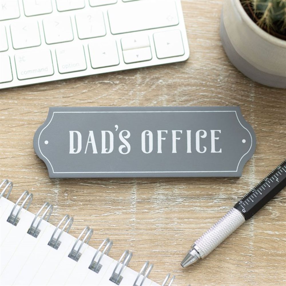 Dad's Office Wall Plaque - ScentiMelti  Dad's Office Wall Plaque