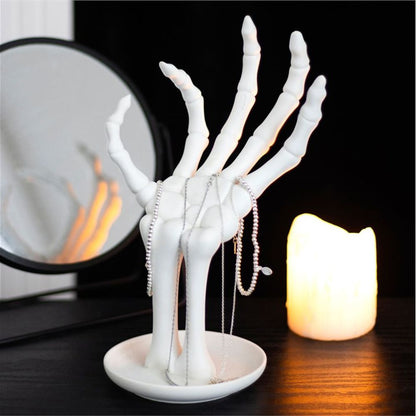 Skeleton Hand Jewellery Holder - ScentiMelti  Skeleton Hand Jewellery Holder