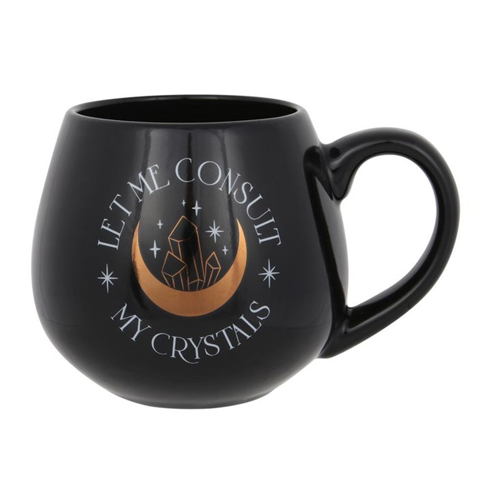 Let Me Consult My Crystals Rounded Mug - ScentiMelti  Let Me Consult My Crystals Rounded Mug