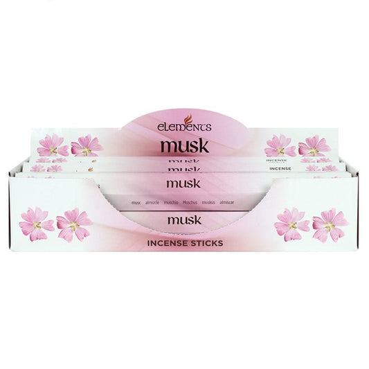 Set of 6 Packets of Elements Musk Incense Sticks - ScentiMelti  Set of 6 Packets of Elements Musk Incense Sticks