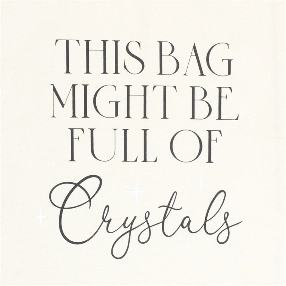 Full of Crystals Polycotton Tote Bag - ScentiMelti  Full of Crystals Polycotton Tote Bag