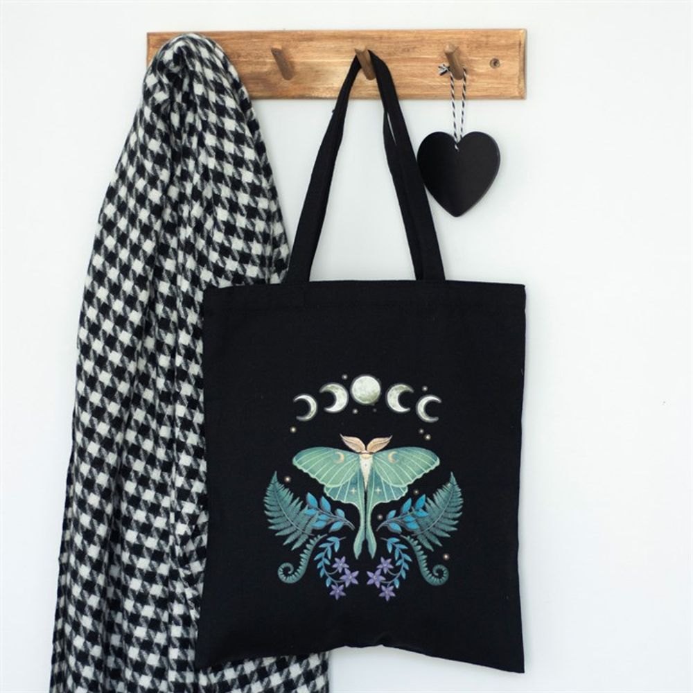 Luna Moth Polycotton Tote Bag - ScentiMelti  Luna Moth Polycotton Tote Bag