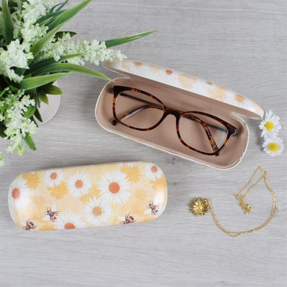 Bee And Daisy Glasses Case - ScentiMelti  Bee And Daisy Glasses Case