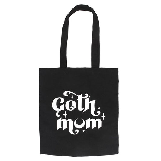 Goth Mum Polycotton Tote Bag - ScentiMelti  Goth Mum Polycotton Tote Bag