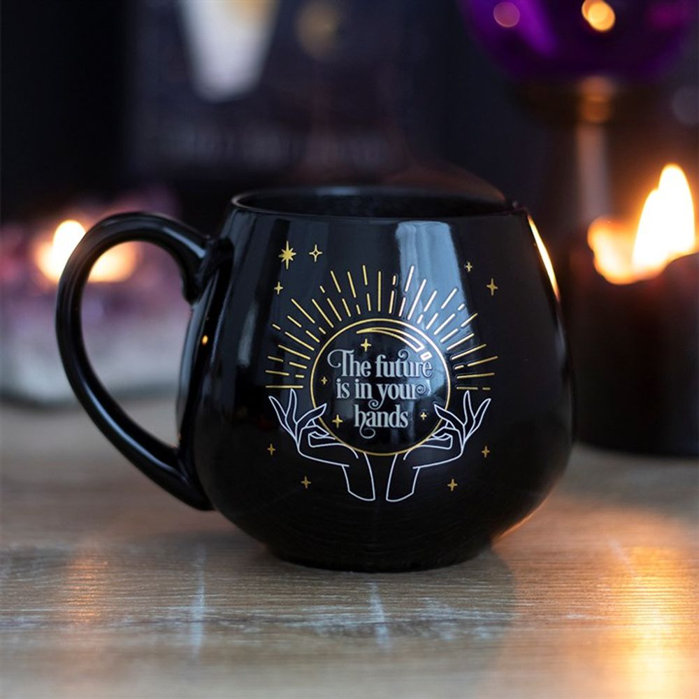 Black Fortune Teller Colour Changing Mug - ScentiMelti  Black Fortune Teller Colour Changing Mug