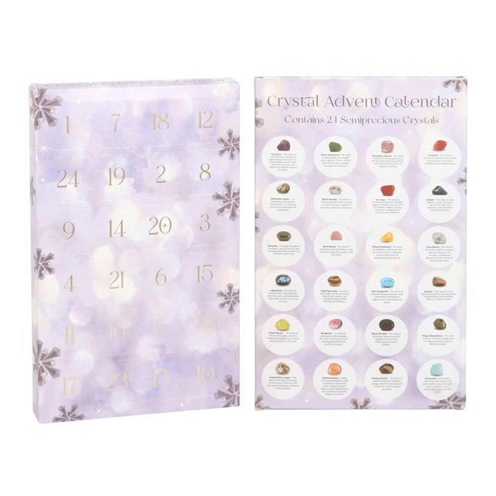 Gemstone Crystal Advent Calendar - ScentiMelti  Gemstone Crystal Advent Calendar