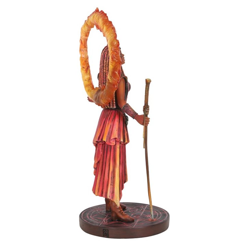 Fire Elemental Sorceress Figurine by Anne Stokes - ScentiMelti  Fire Elemental Sorceress Figurine by Anne Stokes