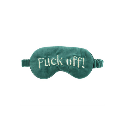 Sweary Velvet Sleep Mask - ScentiMelti Home Fragrance, Beauty & Gifts UK