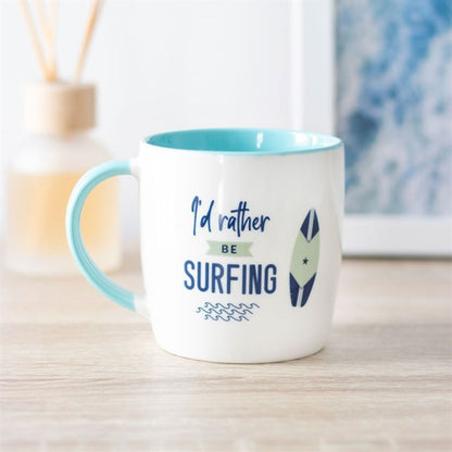 I'd Rather Be Surfing Mug - ScentiMelti  I'd Rather Be Surfing Mug