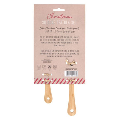 Santa's Helper Silicone Spatula Set - ScentiMelti  Santa's Helper Silicone Spatula Set