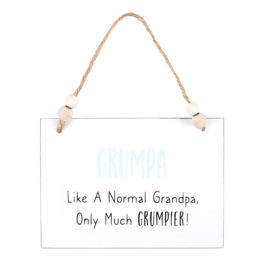 Grumpa Hanging Sign - ScentiMelti  Grumpa Hanging Sign