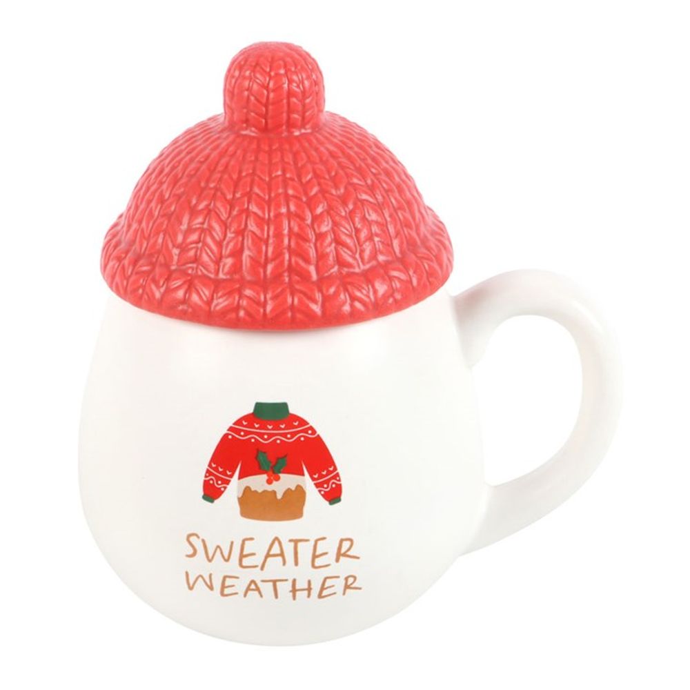 Sweater Weather Lidded Mug - ScentiMelti  Sweater Weather Lidded Mug