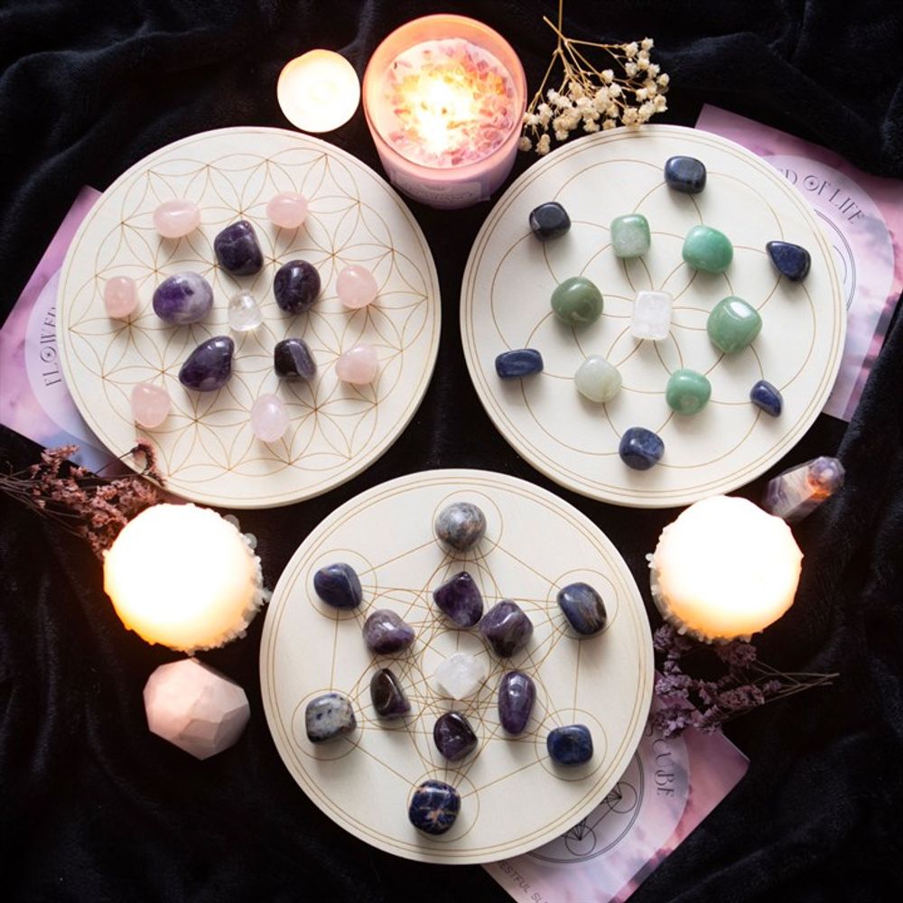 Seed of Life Crystal Grid Set - ScentiMelti  Seed of Life Crystal Grid Set